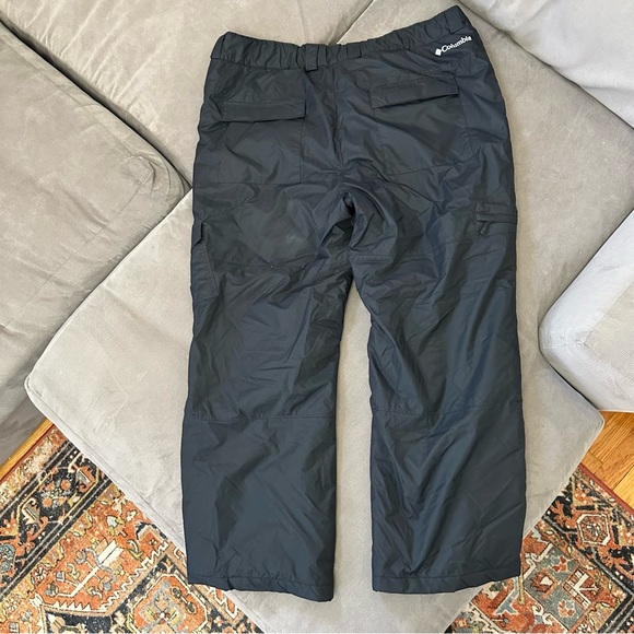 Columbia Snow Pants Mens XXL 2XL Black Snowboarding Ski Winter - Picture 8 of 11